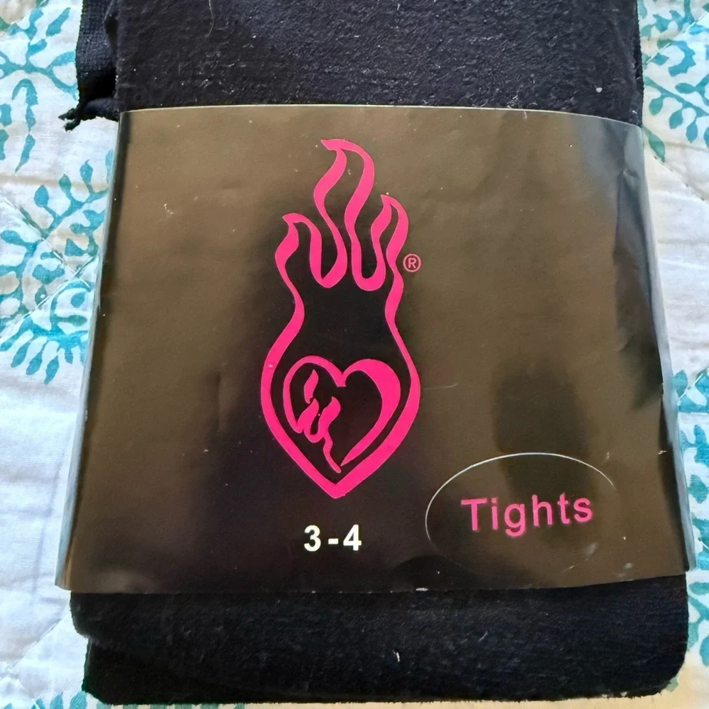 NWT Torrid Black Tights in Size 3-4